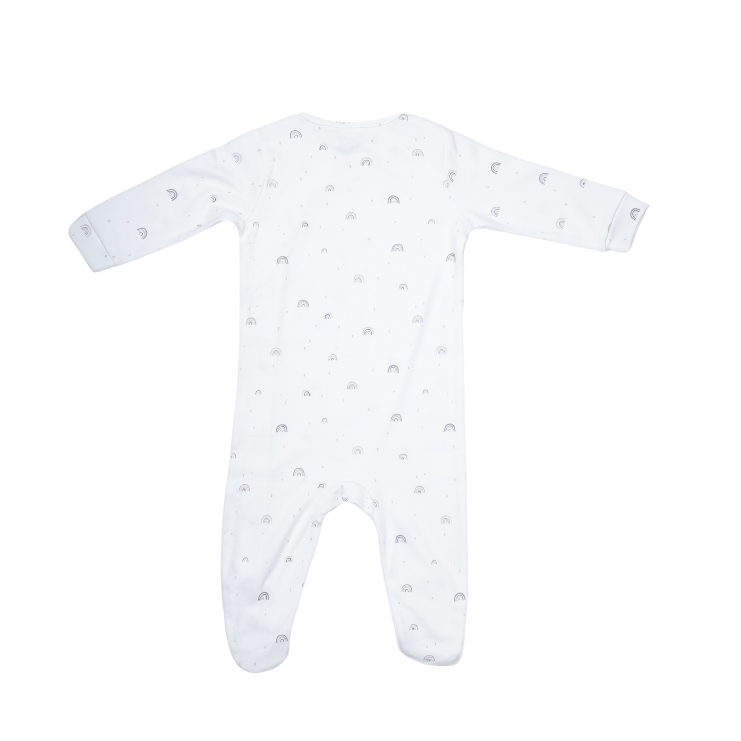 Pure White Sleepsuit for Kids | 100% Cotton