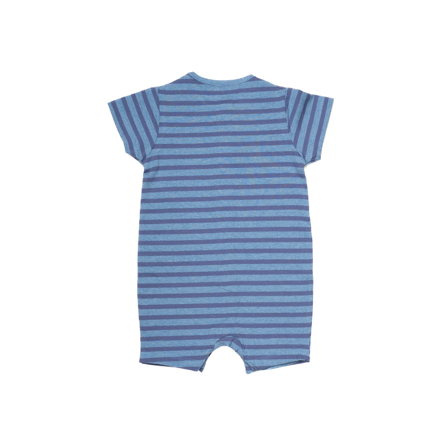 Blue and Black Striped Romper for KidsWhite and Blue Striped Romper for Kids | 100% Cotton