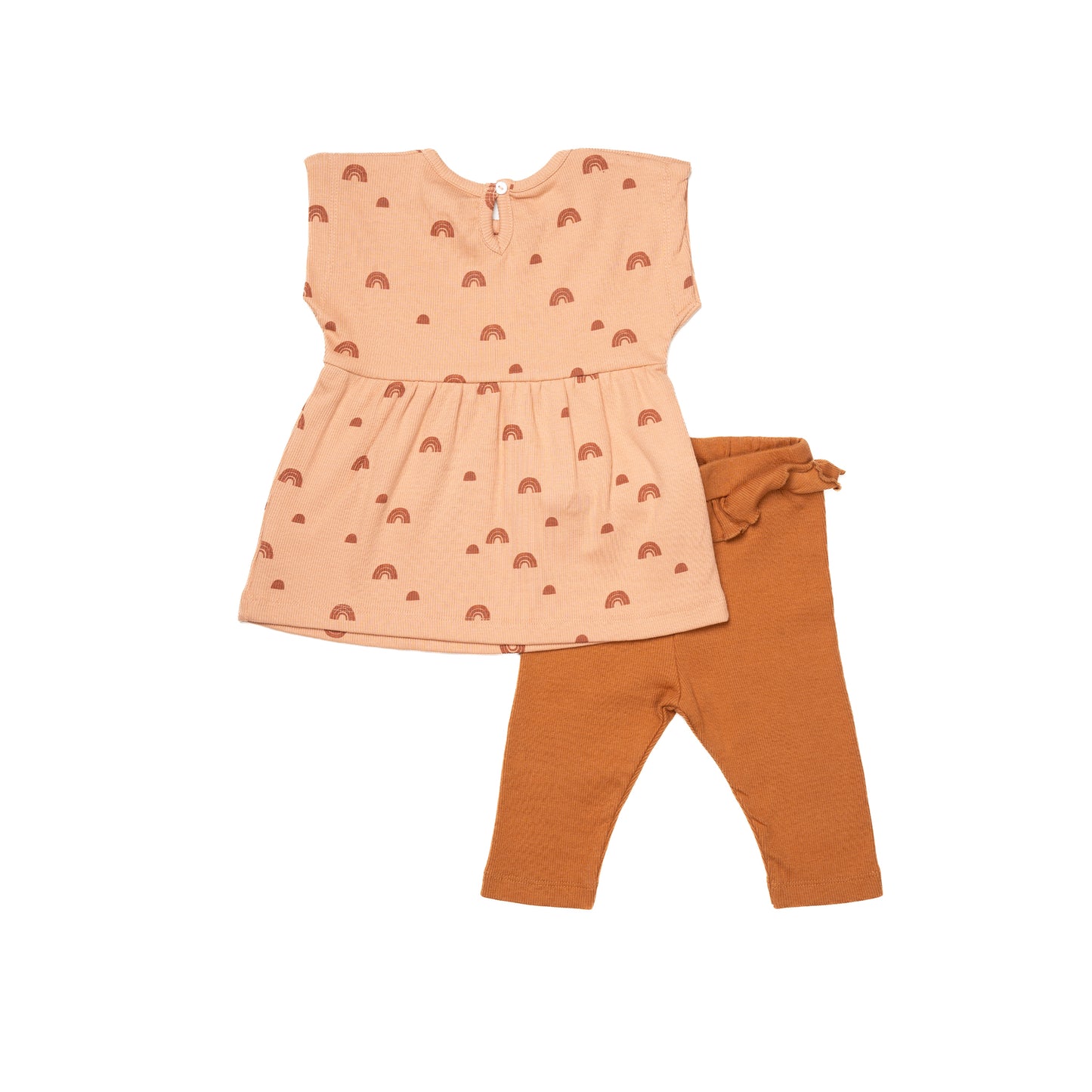 Rose and Orange Set Full Sleeve for Girls | 100% Cotton