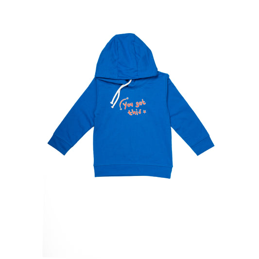 You Got This Hooded Full Sleeve Tshirt for Kids | 100% Cotton