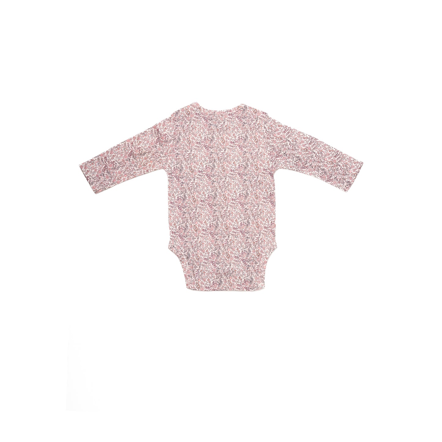 Pink Printed Full Sleeve Printed Bodysuit for Kids | 100% Cotton