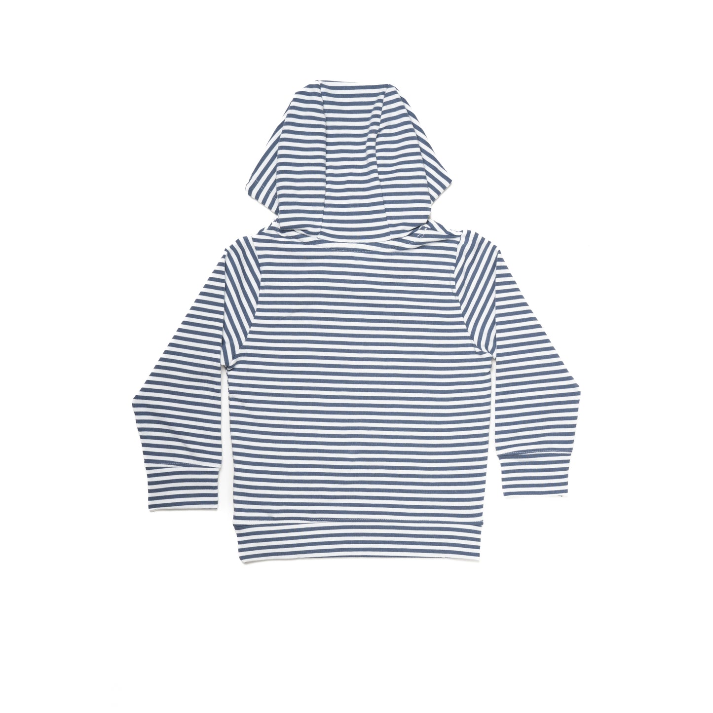 Zebra Striped Hooded Full Sleeve Tshirt for Kids | 100% Cotton