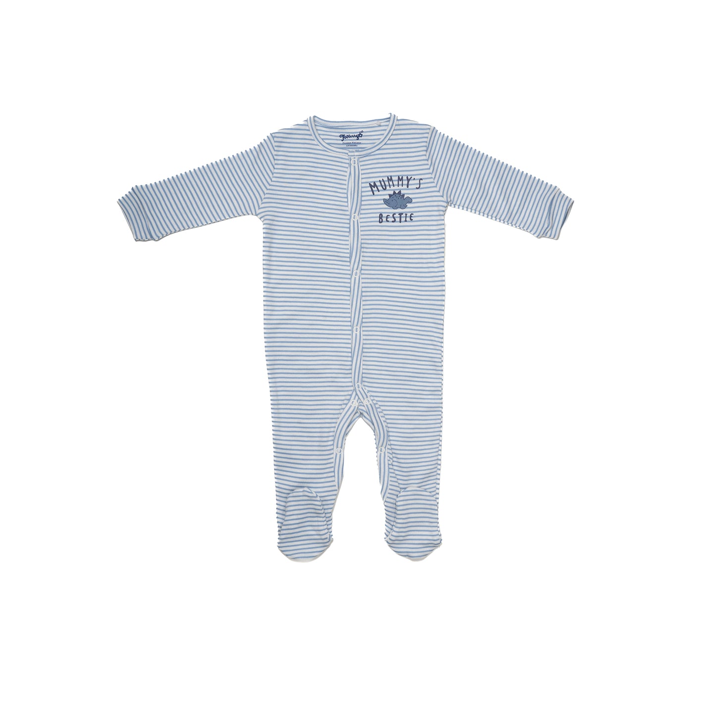 Mummy's Bestie Full Sleeve Sleepsuit for Kids | 100% Cotton