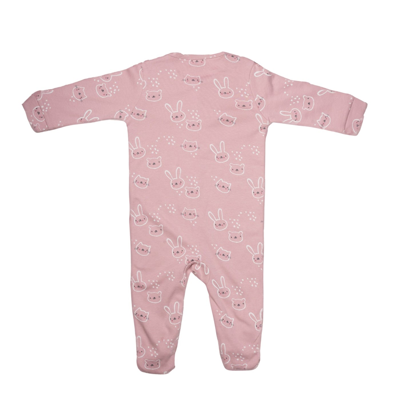 Bunny Full Sleeve Sleepsuit for Kids | 100% Cotton